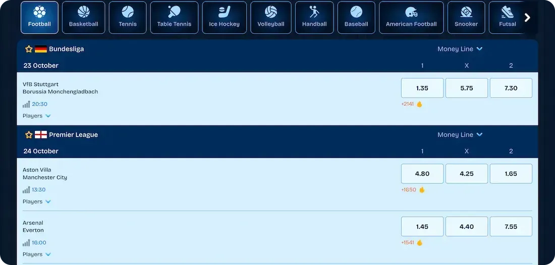 jumbospin casino bets